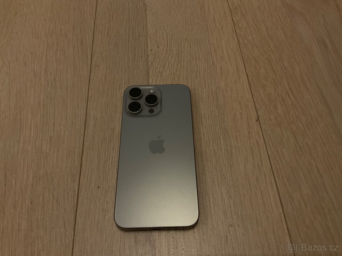iPhone 15 Pro Max přírodní titan 256GB - 2