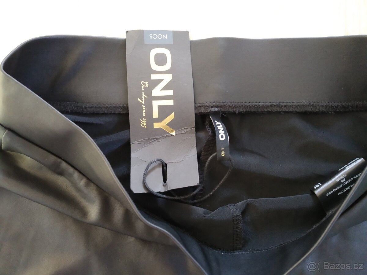 Koženkové legíny zn. Only vel.S-NOVÉ - 2