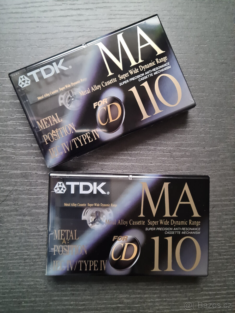 Prodám magnetofonové audio kazety SONY a TDK - 2