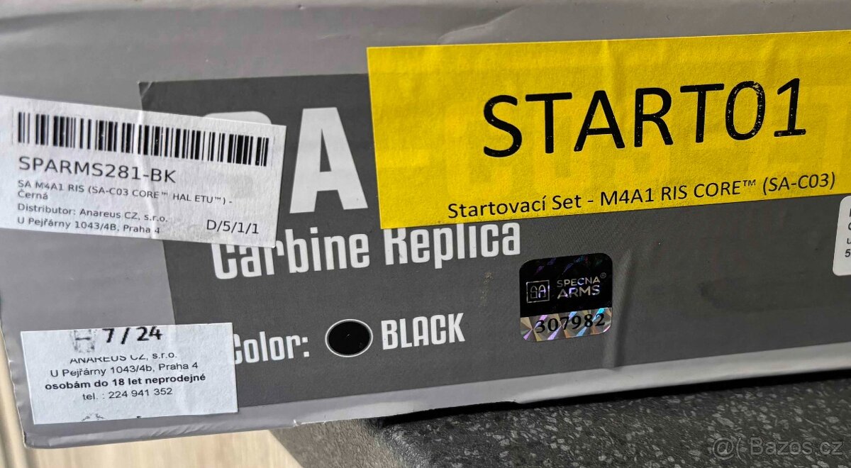 🔫 Startovací set SA M4A1 RIS CORE (SA-C03) - 2