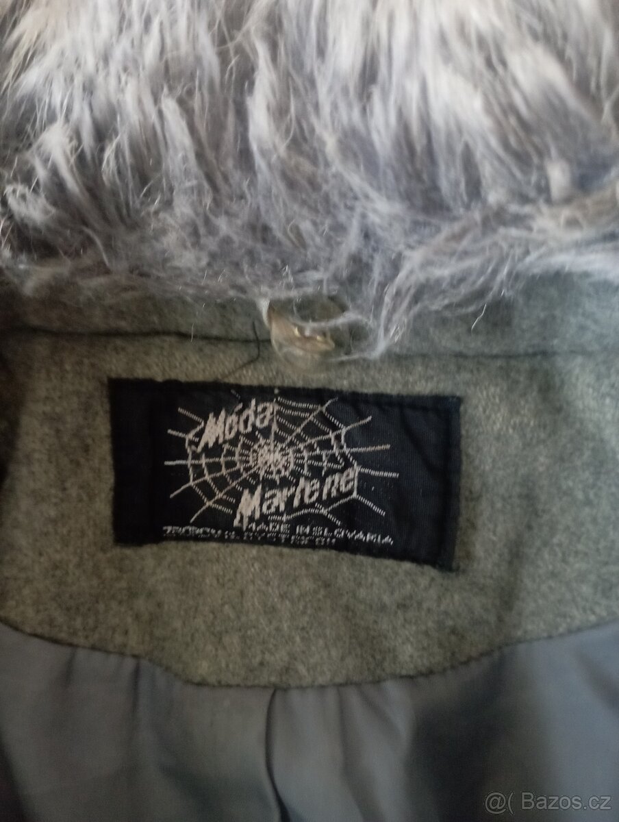 Dámský kabát vlněný vel.40 - 2