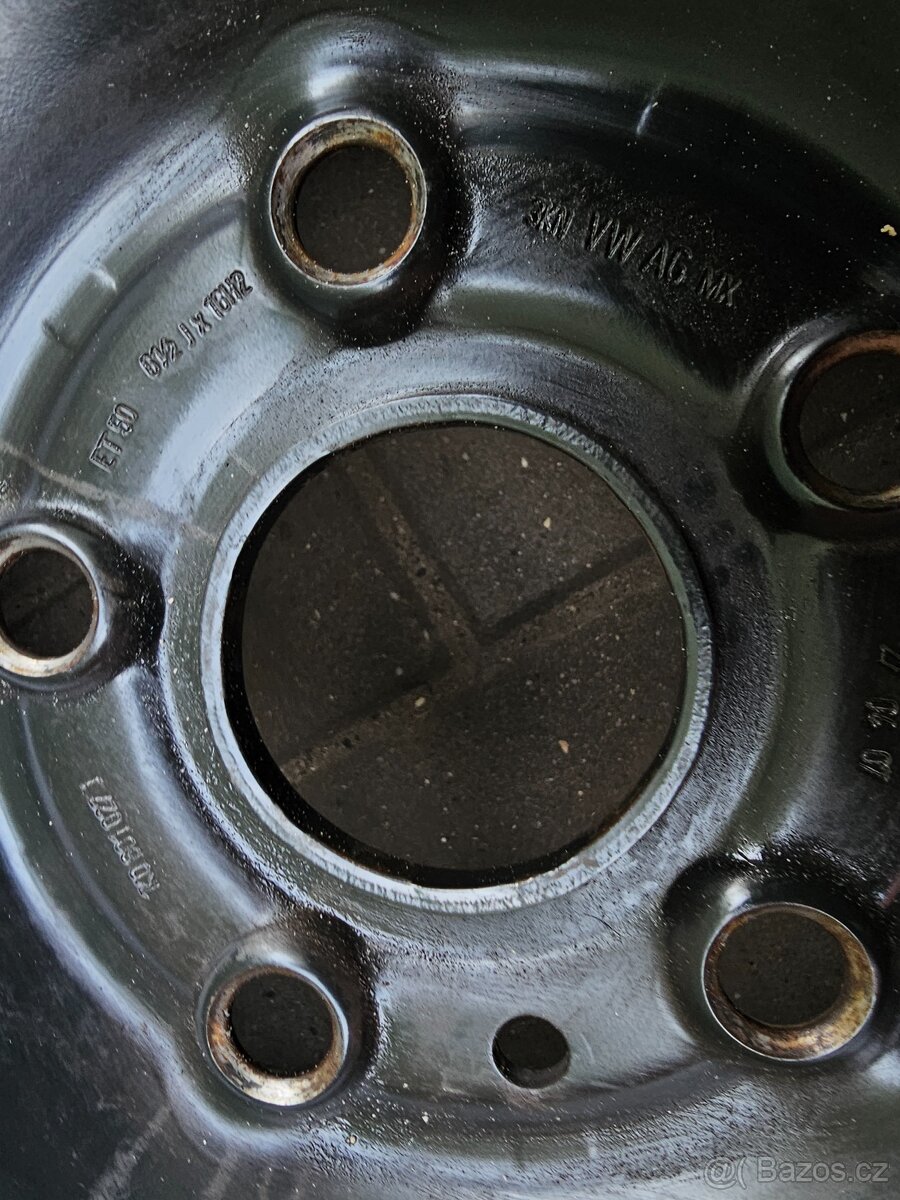 Plechové disky ET50 5x112 Škoda Octavia II Golf V R16 - 2