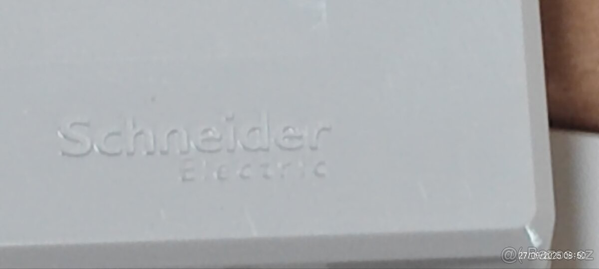 Schneider ASFORA rámečky, bílé, NOVÉ, ORIGINÁL - 2