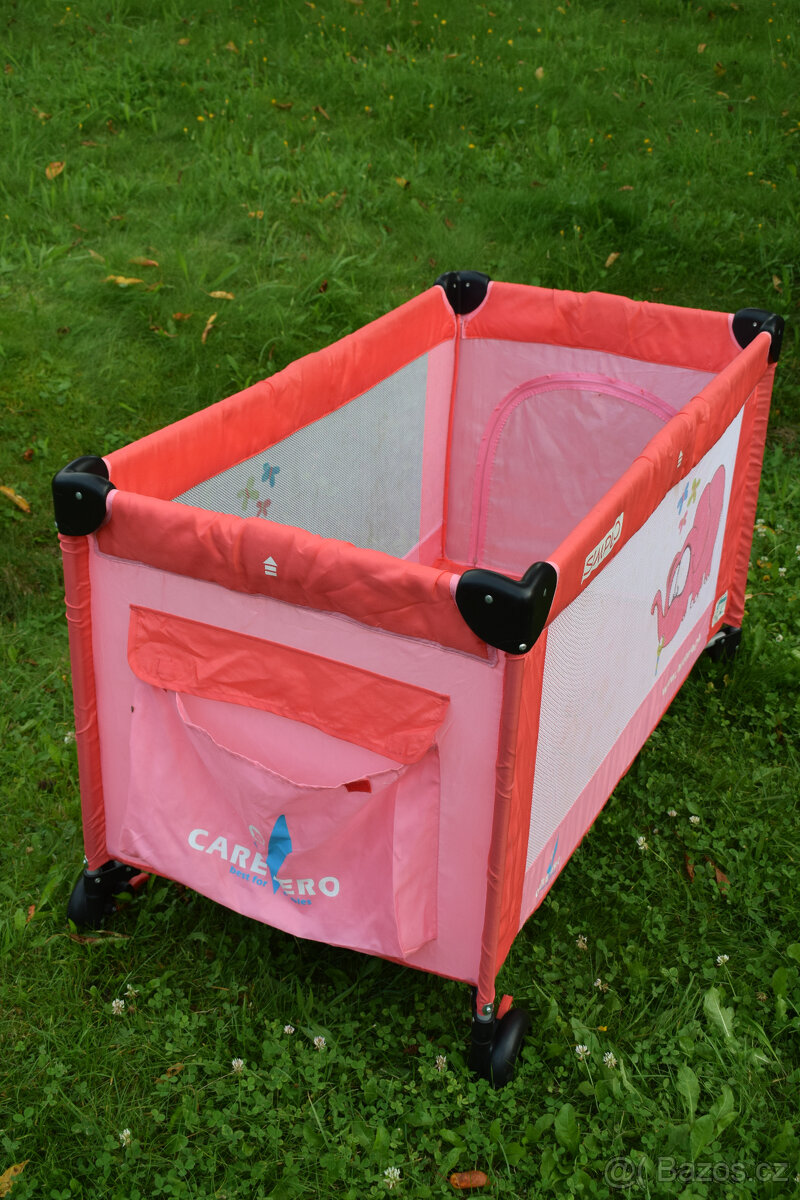 Prodám cestovní postýlku a skládací jídelní židli - 2