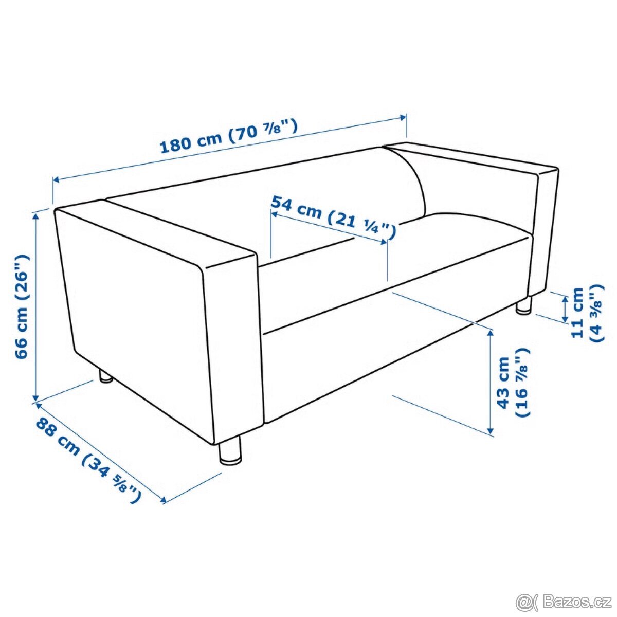 Pohovka (gauč) IKEA KLIPPAN - 2