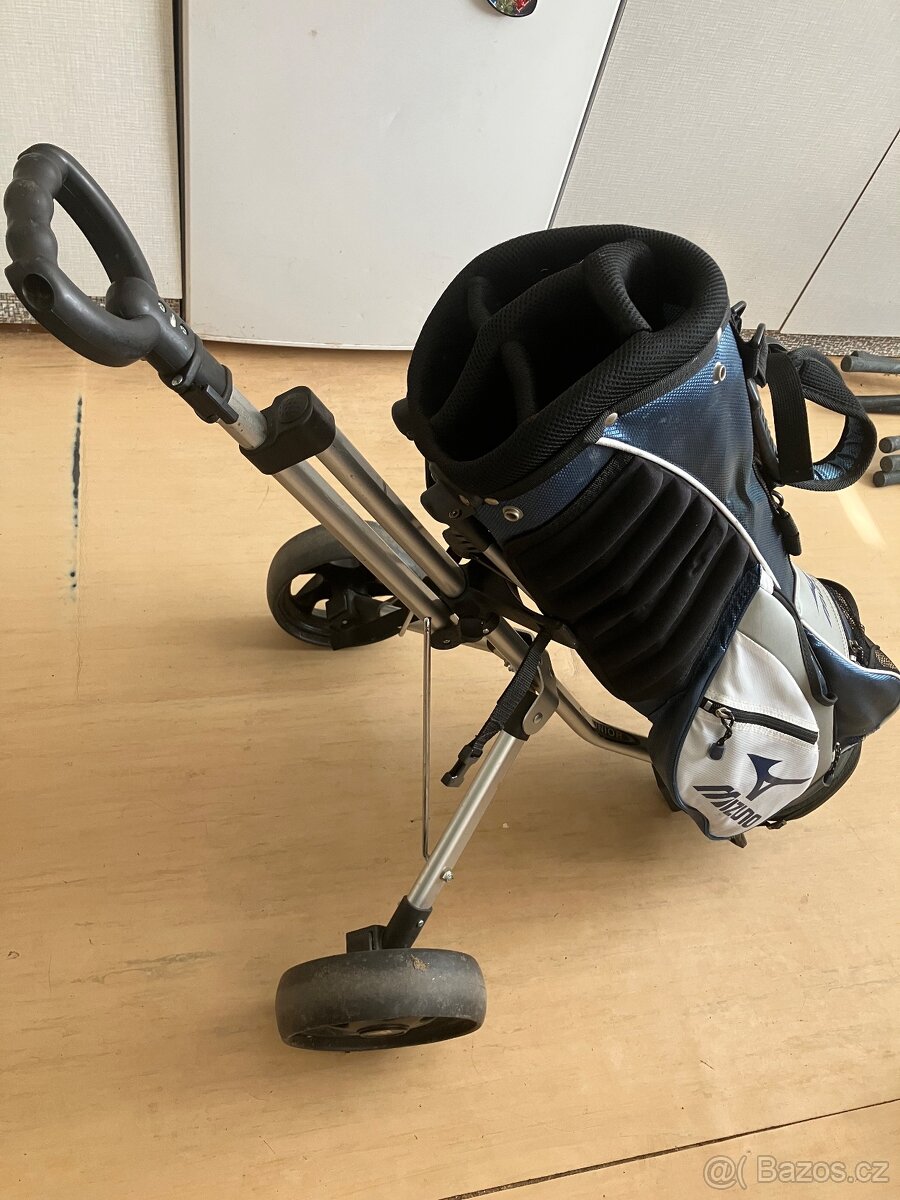 Golfový bag + vozík - 2