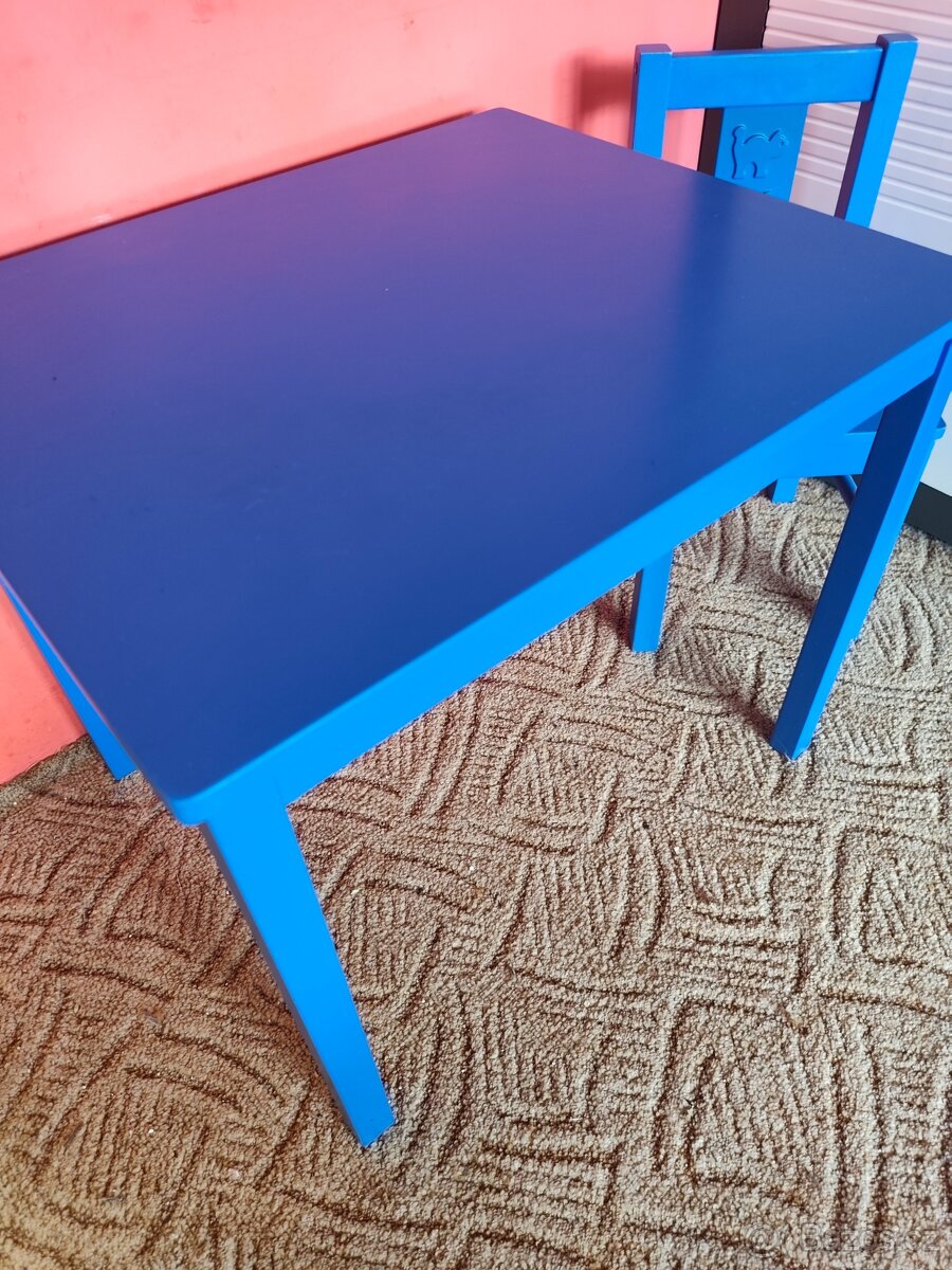 IKEA KRITTER Dětský set stoleček s židličkou - 2
