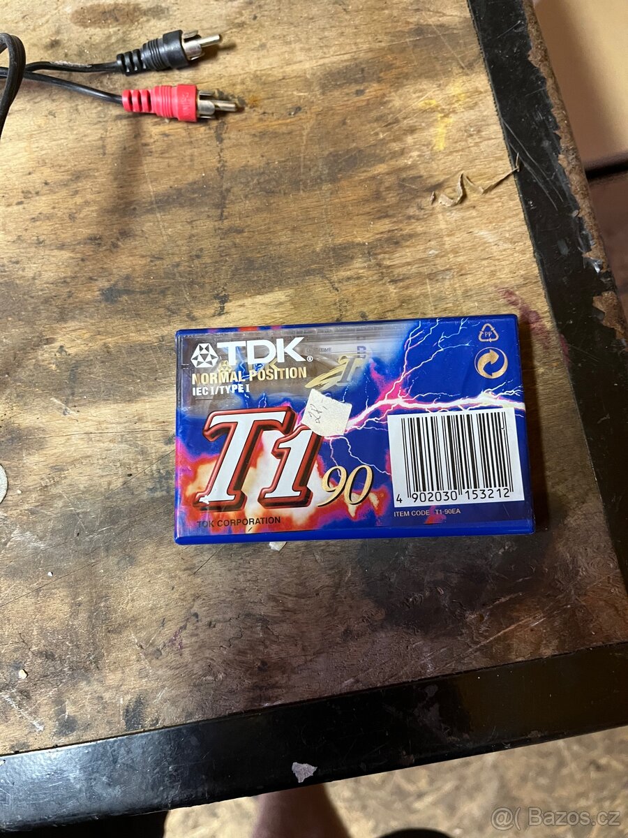 kazeta TDK T1 90 minut - 2