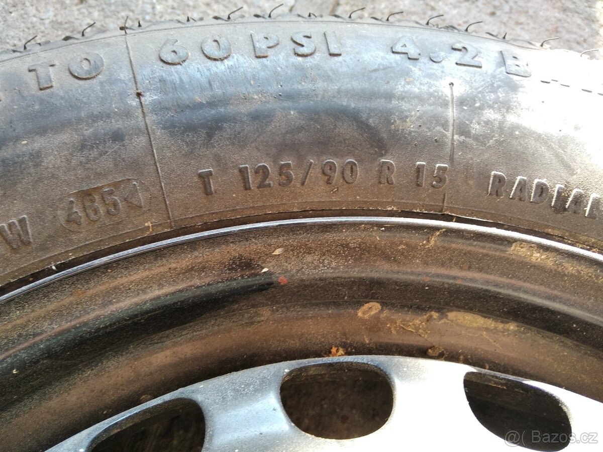 BMW - Dojezdové kolo 15" 5x120 - 2