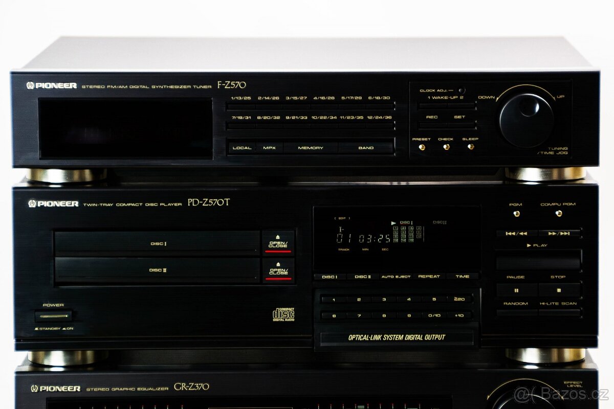 PIONEER / zesilovač, ekvalizér, cd přehrávač a tuner - 2