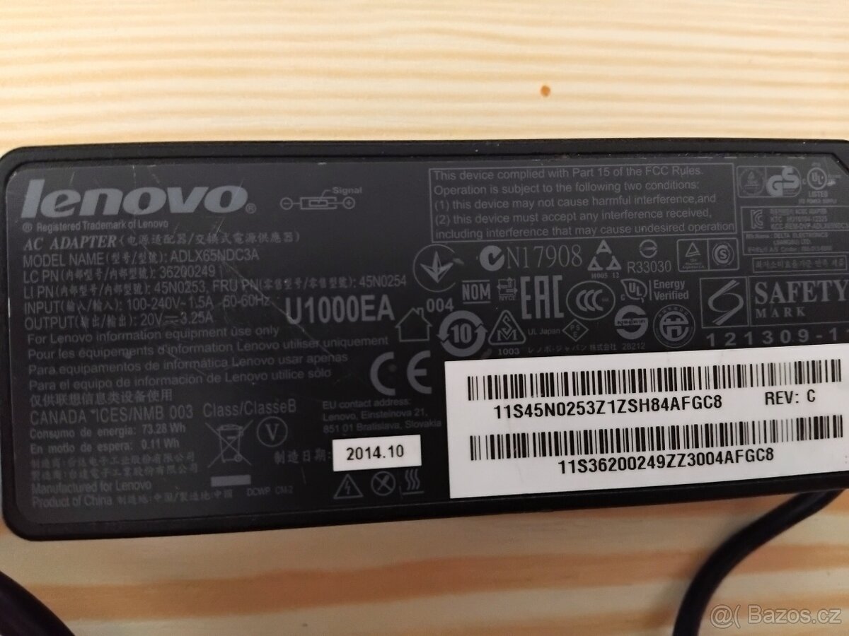 Lenovo adaptér adlx65ndc3a - 2