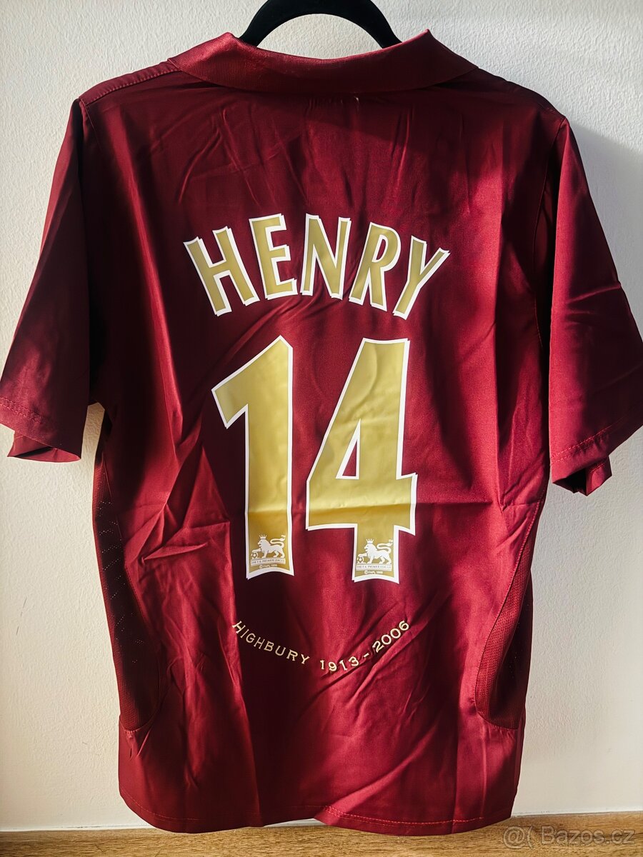 Thiery Henry 14 Arsenal Londýn - 2