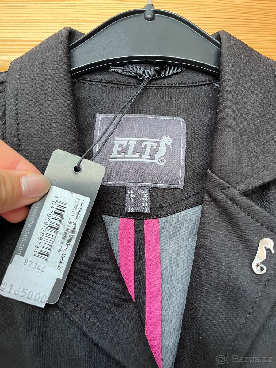 Jezdecké závodní sako ELT, Competition jacket Charlotte - 2