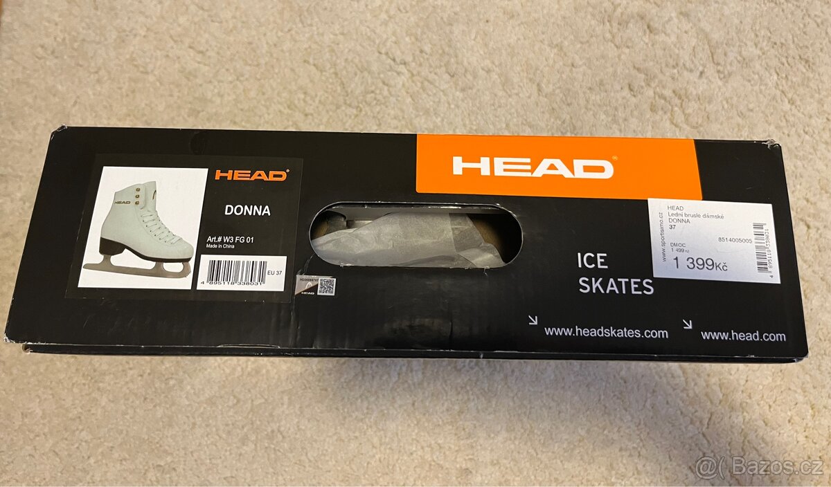 Damske brusle Head Donna vel 37, rok stare - 2