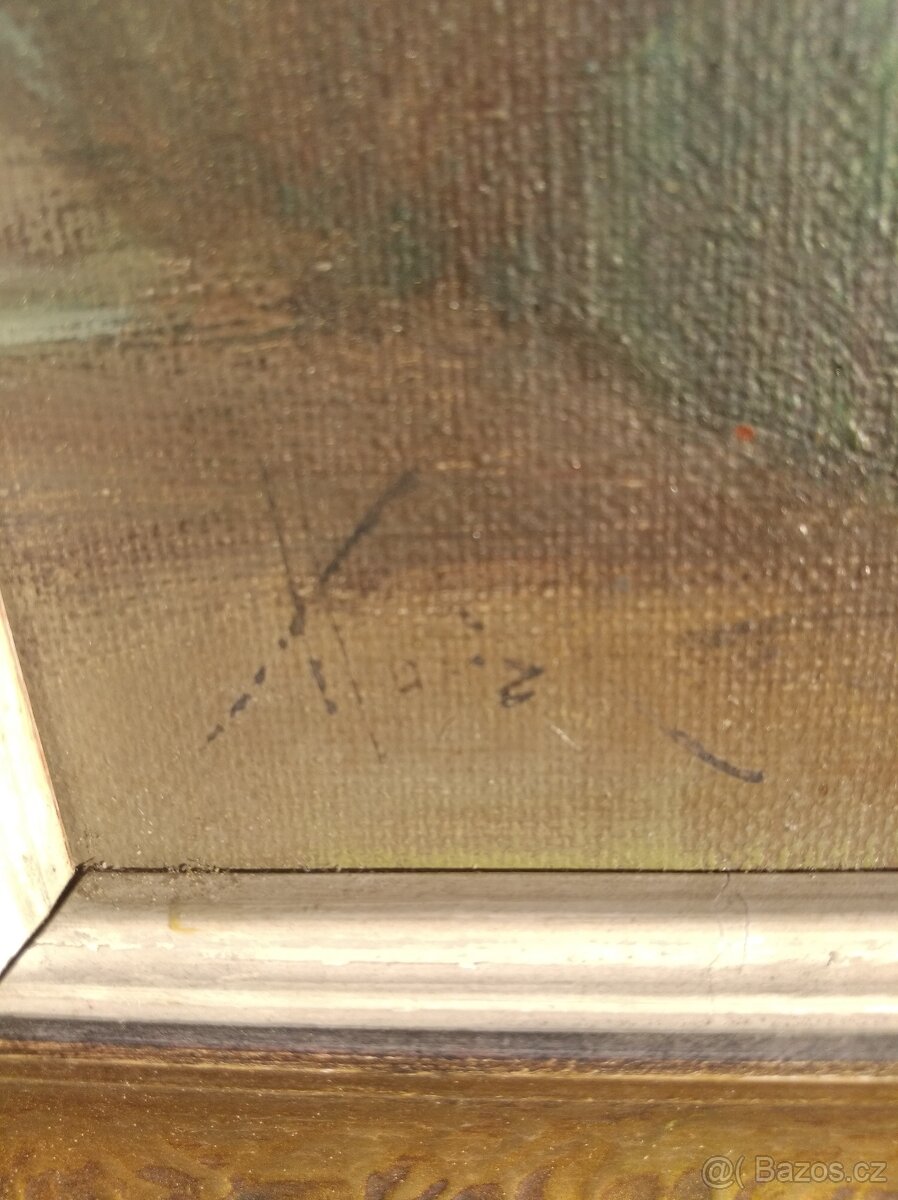 Obraz s loveckým motivem - 2