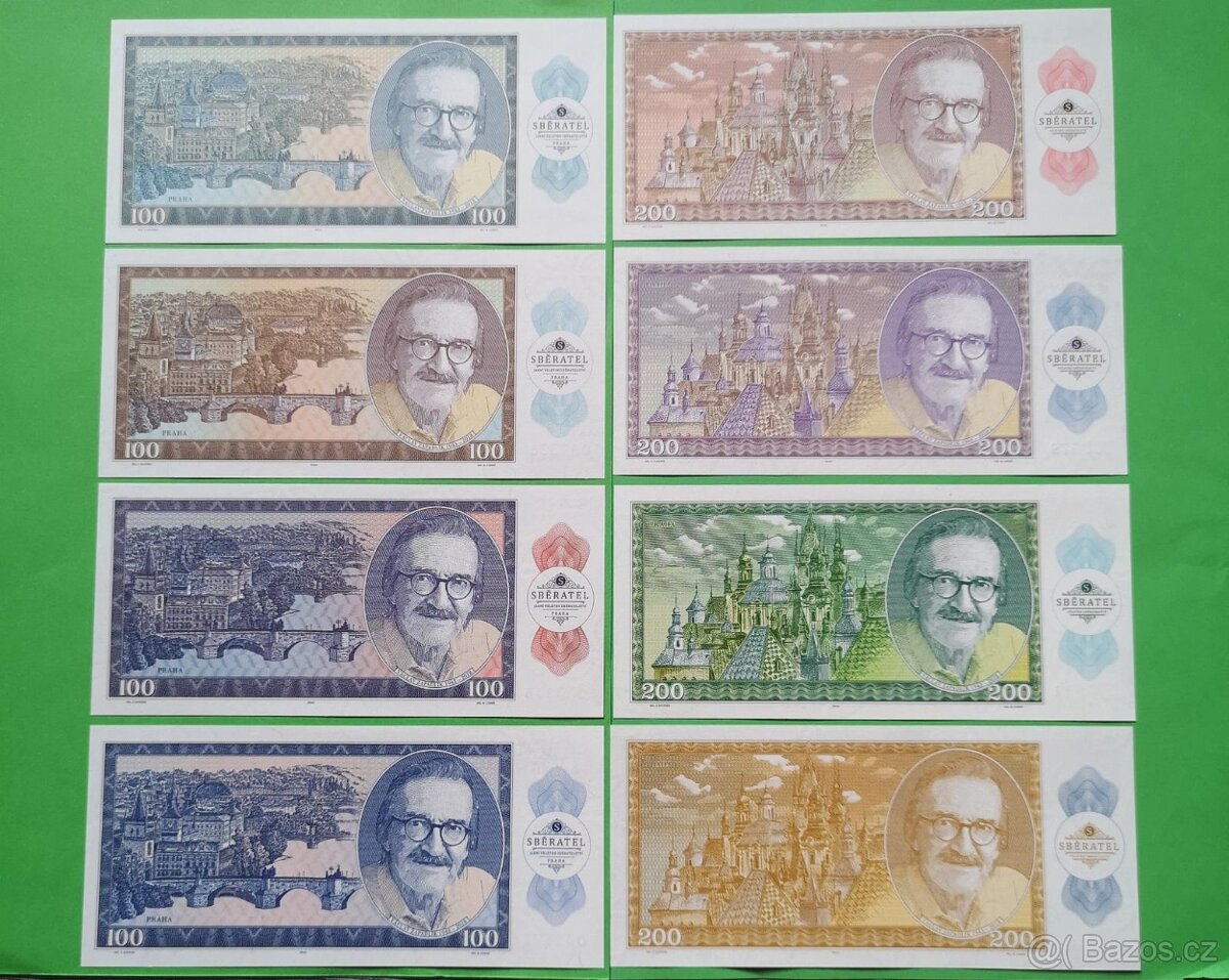 Zlatá sbírka V. ZAPADLÍKA, bankovky veteránů, Gábriš - 2