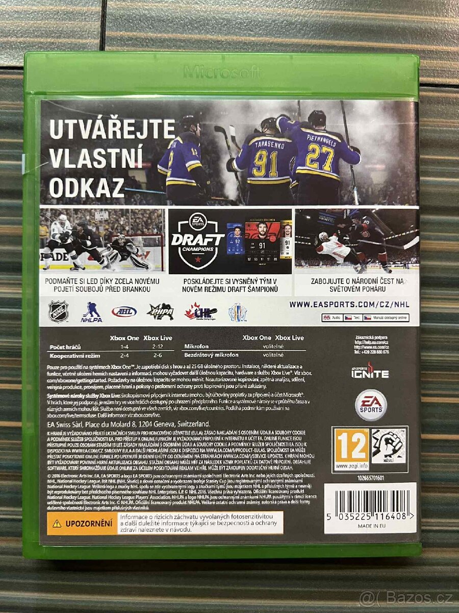 Hra xbox one NHL 17 - 2