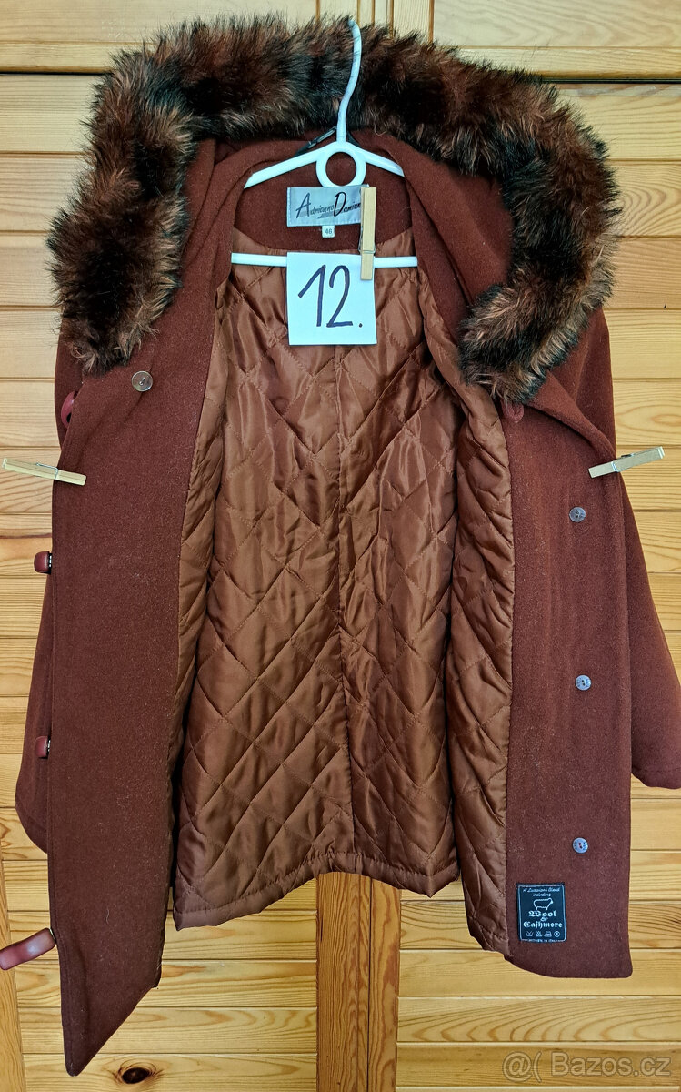 Bunda s kapucí vel: M až L. - 2