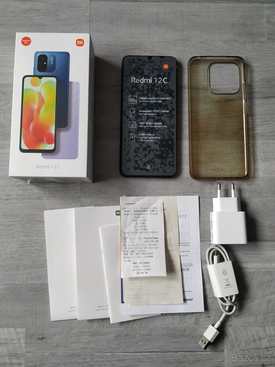 Redmi 12C, Ocean Blue, 4GB/128GB, Android 14 - 2