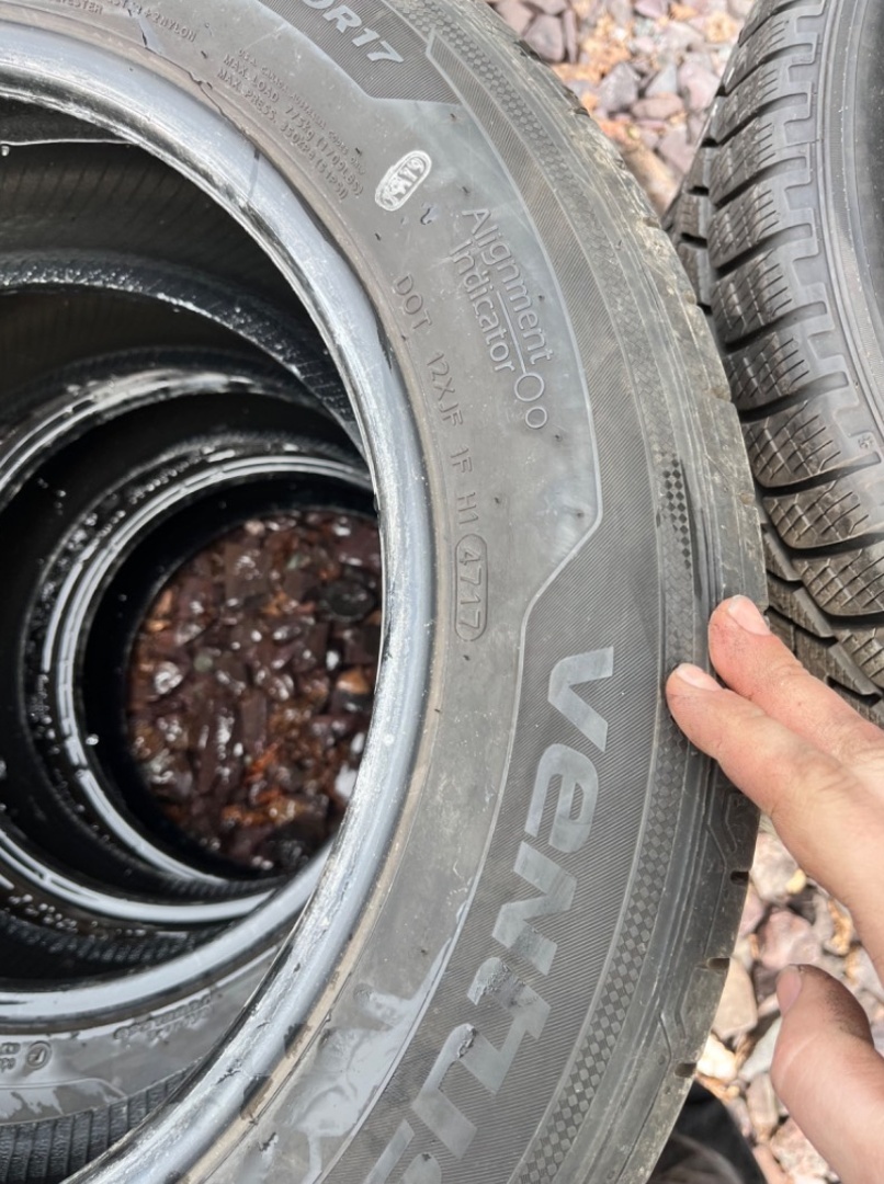 225/60 R17 letní pneu Hankook - DOT 2017 - 2