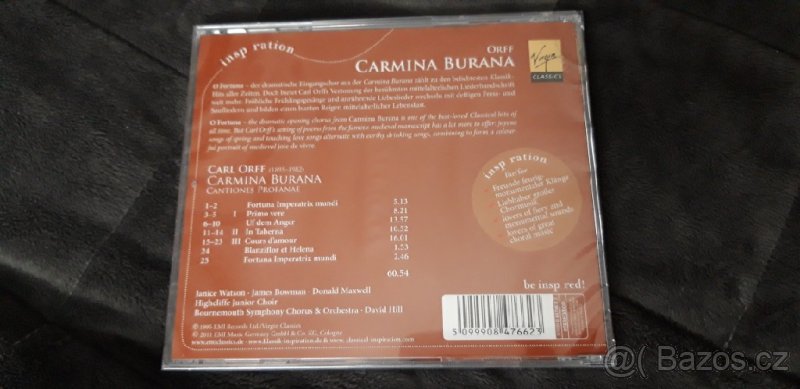 CD Orff Carmina Burana - 2