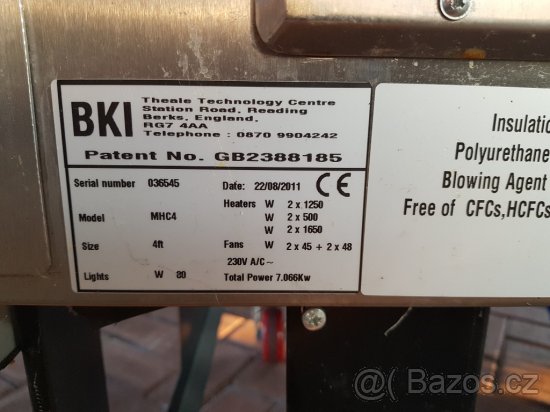 Ohřívací vitrína LEVNĚ - 2