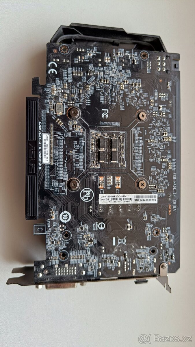 GIGABYTE GeForce GTX 1650 D6 WINDFORCE OC 4G (rev. 2.0) - 2