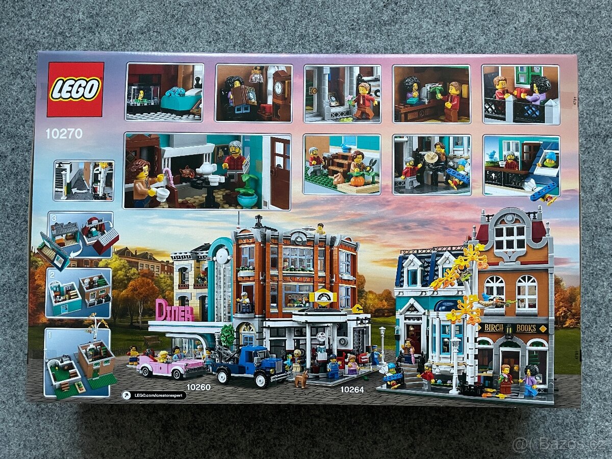 Lego Creator 10270 Bookshop / Knihkupectví - 2