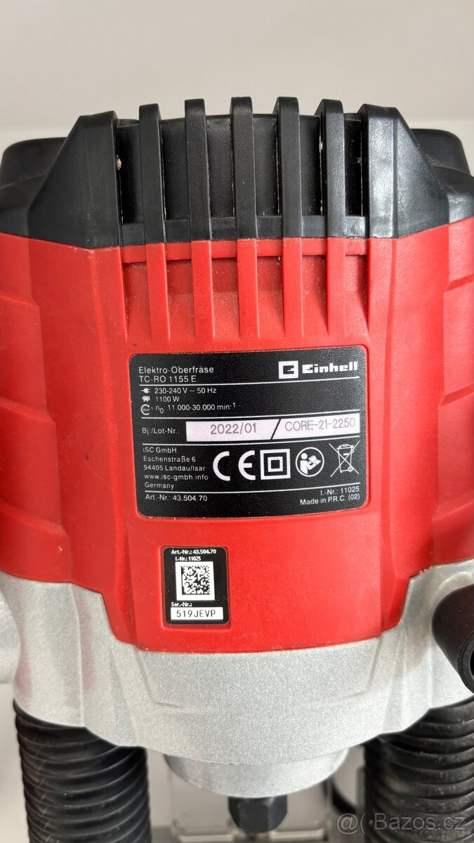 Horní frézka einhell TC ro 1155 e - 2