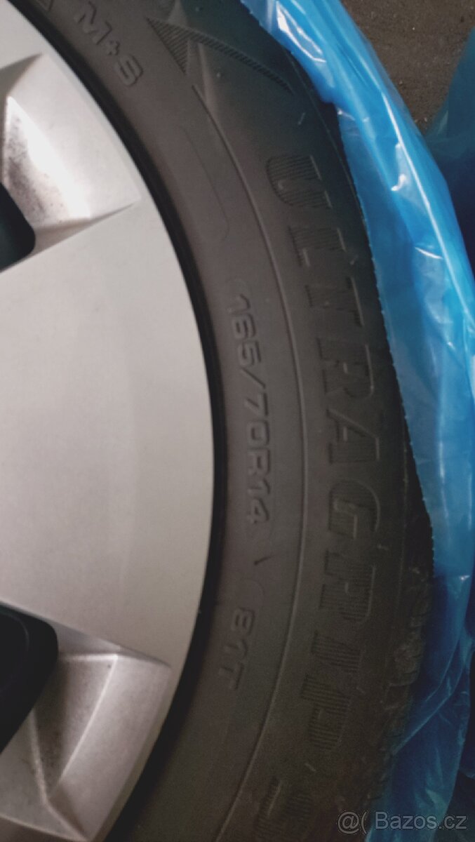 Ocelové disky s pneu VW/Škoda/Seat - 2