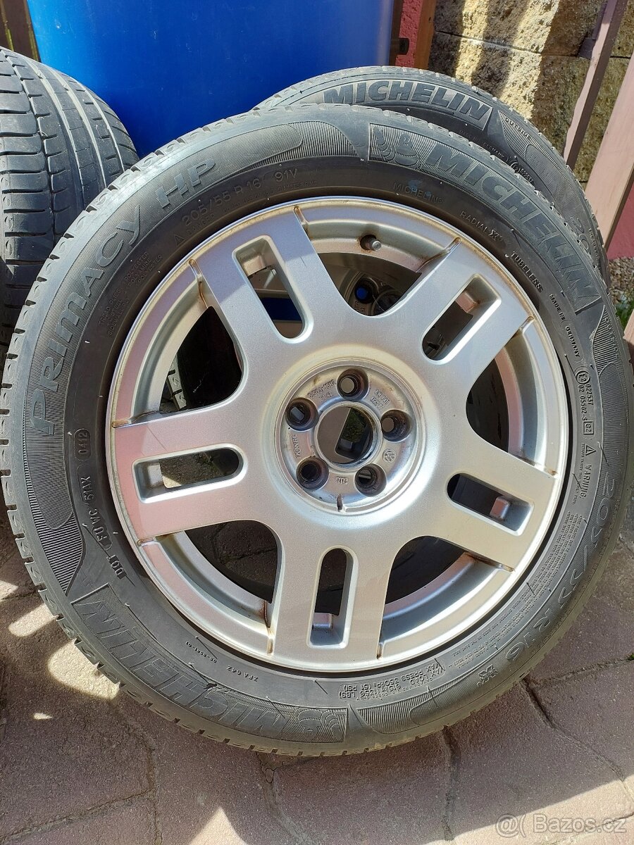 Alu kola VW + letní pneu Michelin - 2