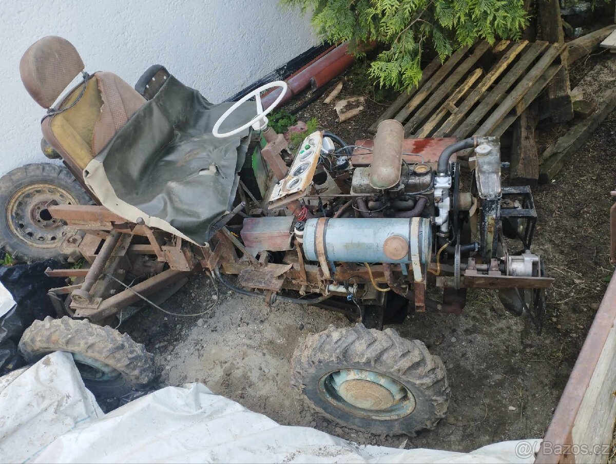 Traktor domácí výroby - 2
