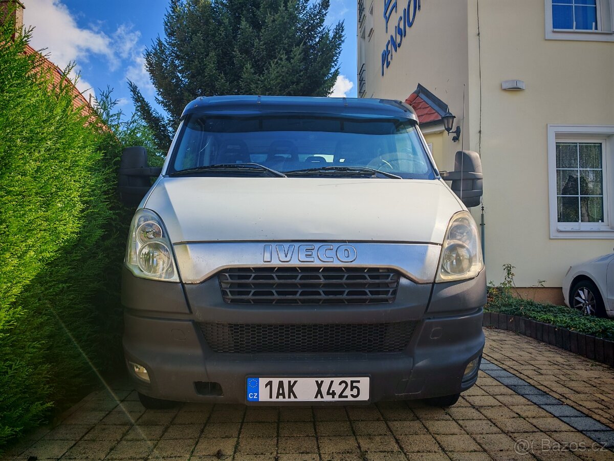 Iveco Daily 35S18C Dublecab (7 míst) - nosič kontejneru - 2
