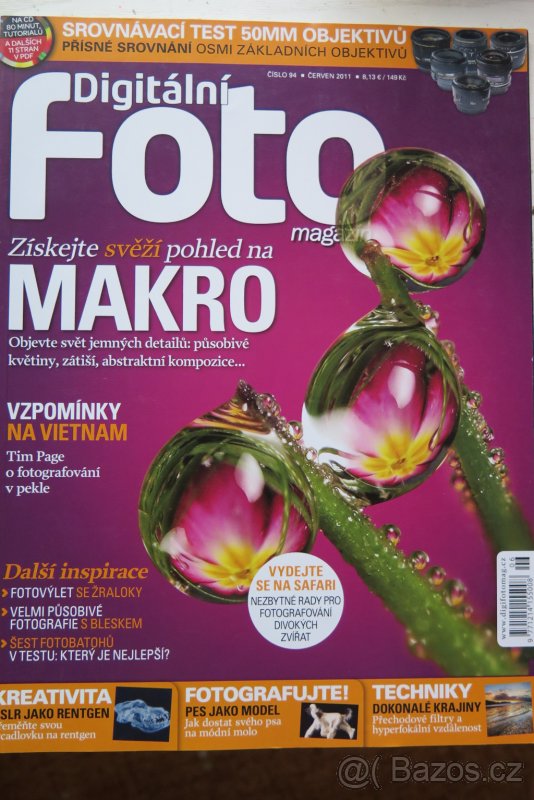 prodám časopisy DIGITALNI FOTO ročník 208/2011 - 2