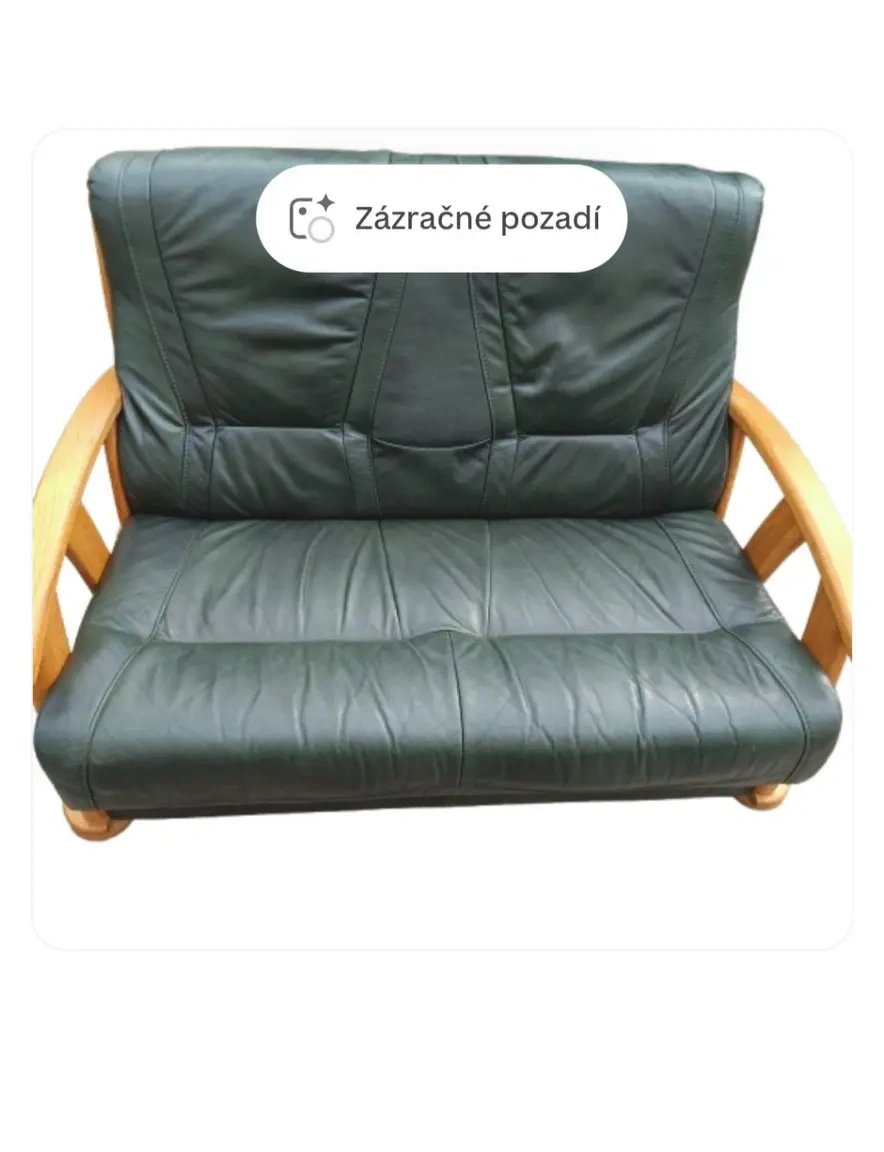 Kožená sedačka 2 + 1 - 2