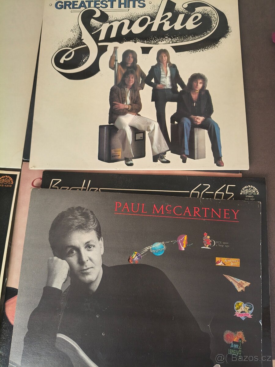 3x LP - Beatles - McCartney - Smokie - 2