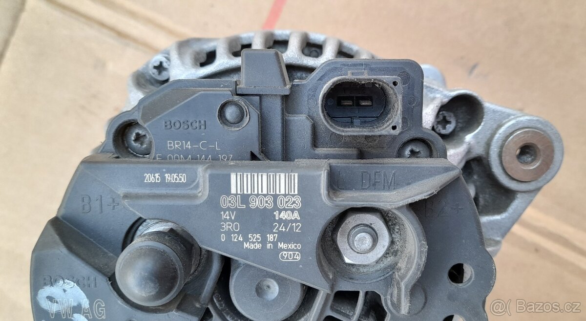 Prodám Alternátor BOSCH 03L 903 023 140A - 2