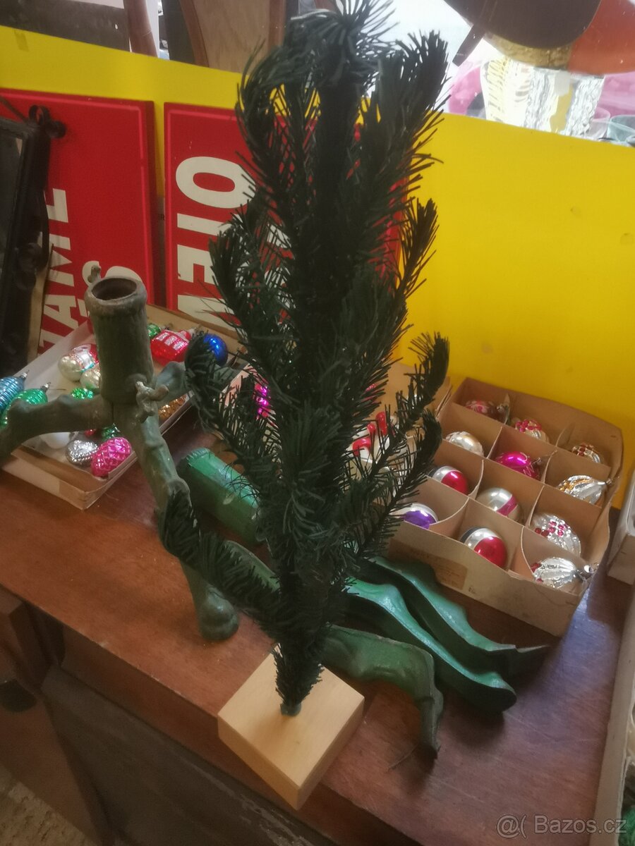 Retro vánoční ozdoby. - 2