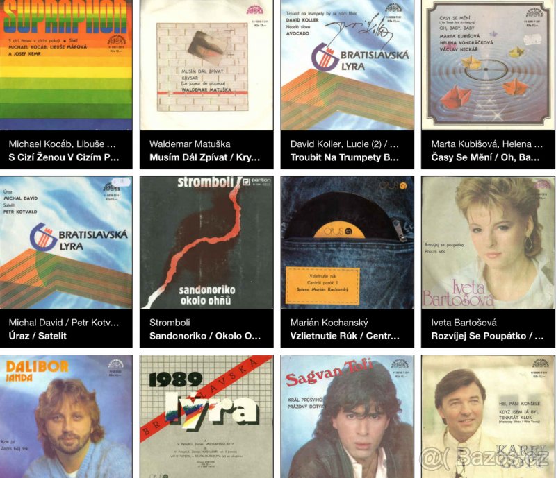 VINTAGE VINYL- SP PLATNE 1 - 2