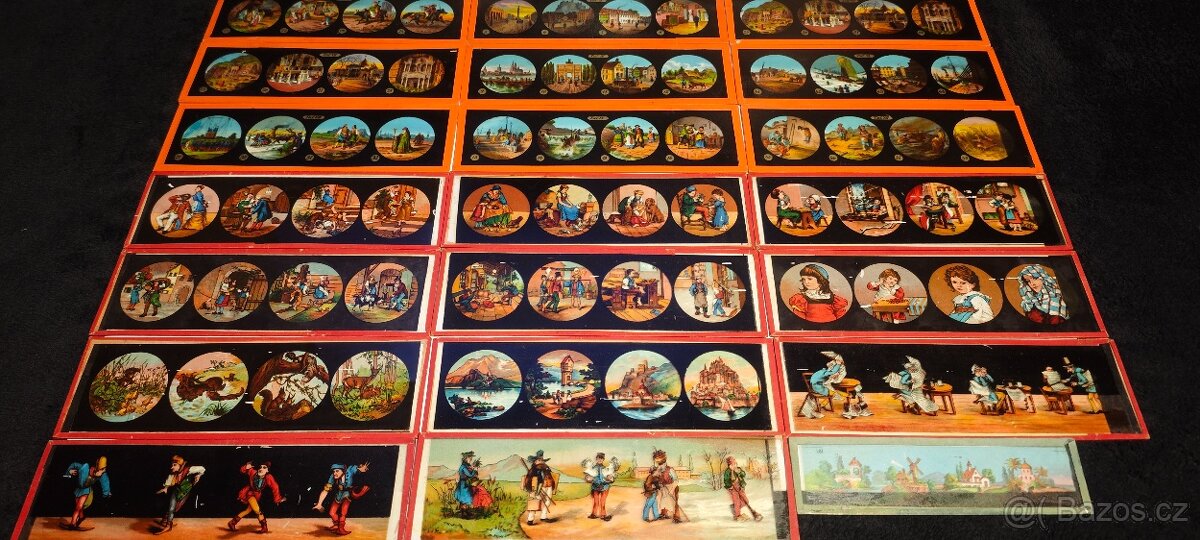 Cca 125 let stará kouzelnická lucernička od J.F. - 2