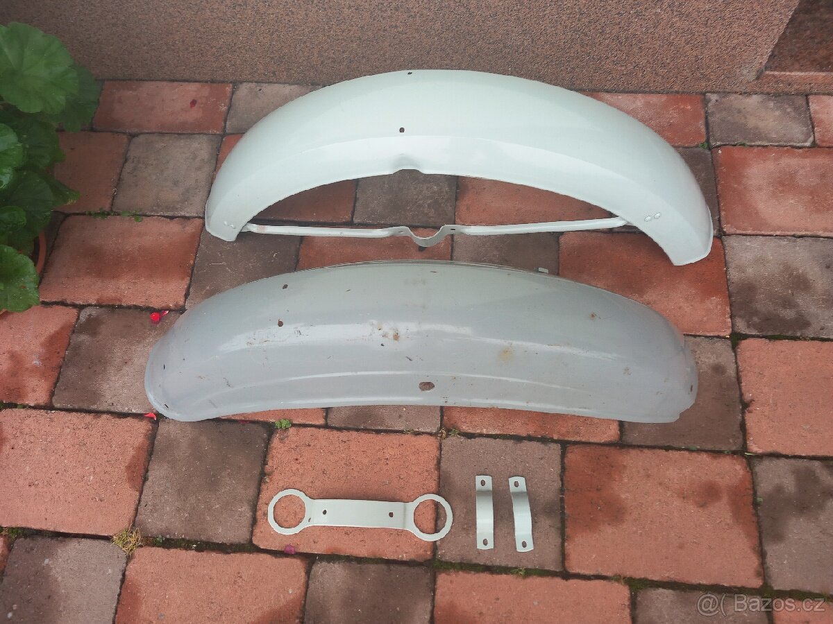 Jawa 350 634 šedé blatníky uloženka nepoužité - 2