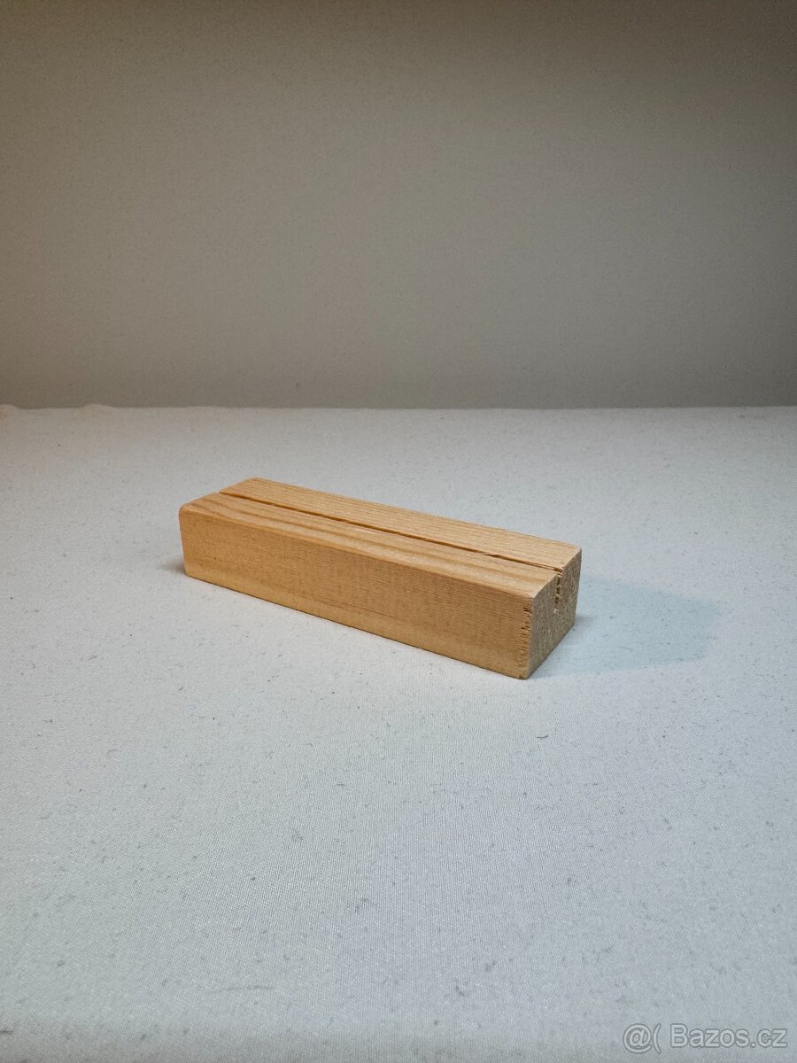 Dřevěné stojánky velké - 30 ks (papír A5) - 2