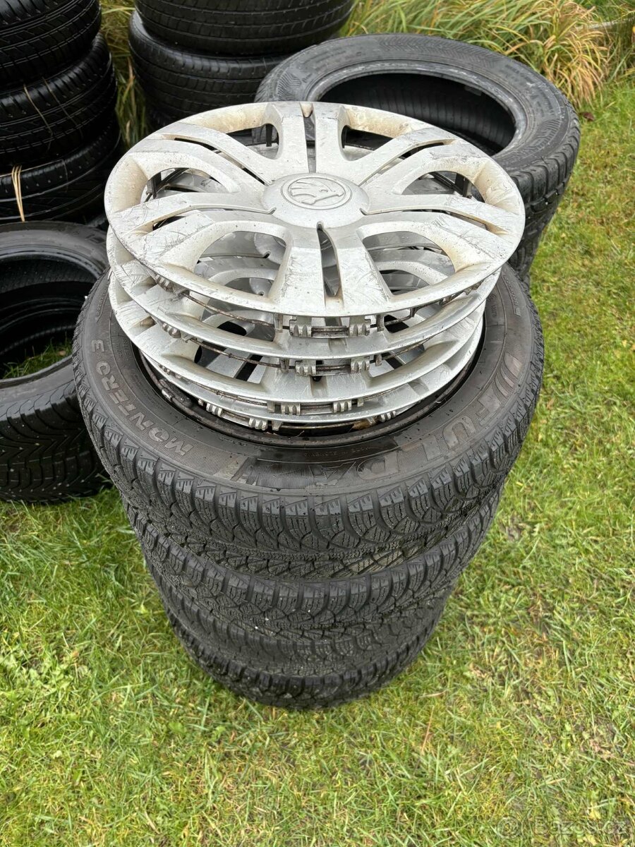 Prodám zánovní pneu 185/55/15 - 2