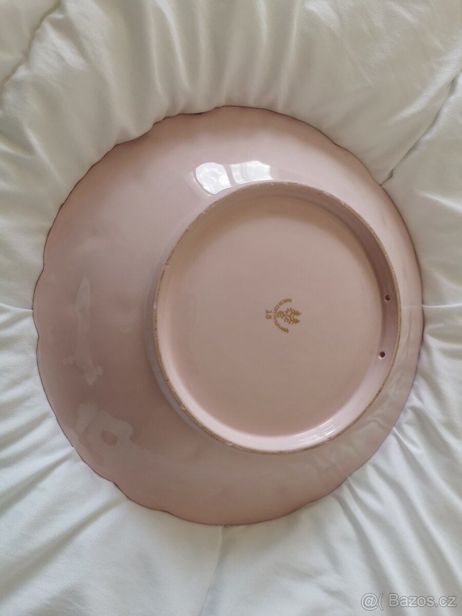 Mísa z růžového porcelánu - 2