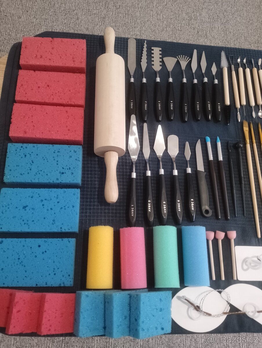 Potřeby pro hrnčířský kruh a keramiku - 2