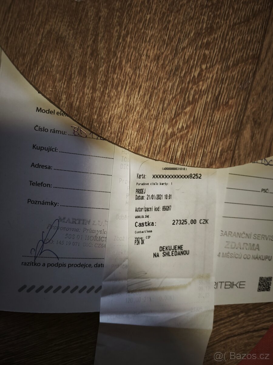 Elektrokolo zánovní stav - 2