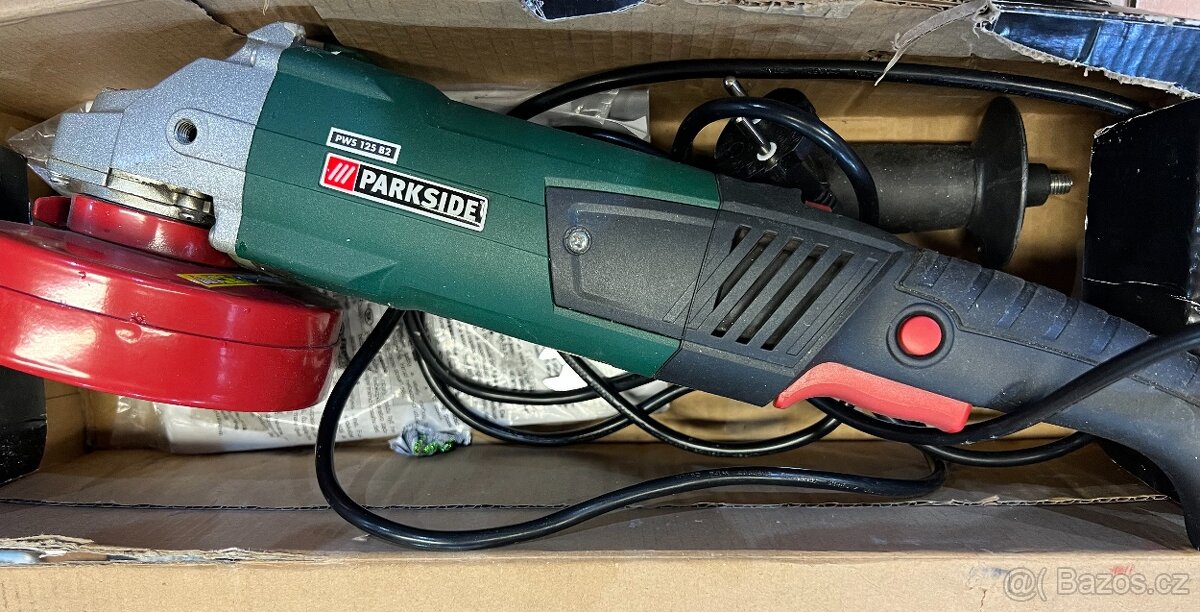 Zánovní Úhlová bruska Parkside PWS 125 B2 - 2