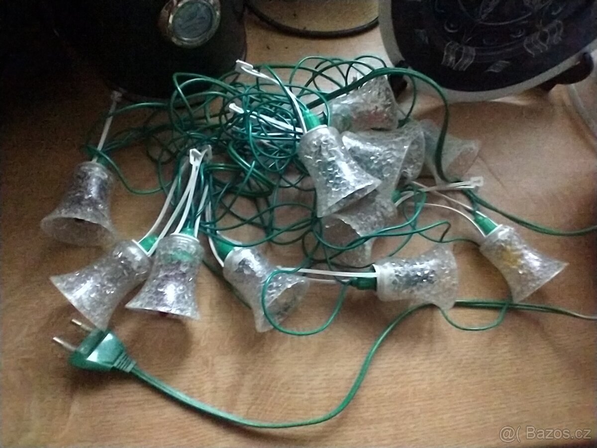 Retro svetielka zvonceky - 2