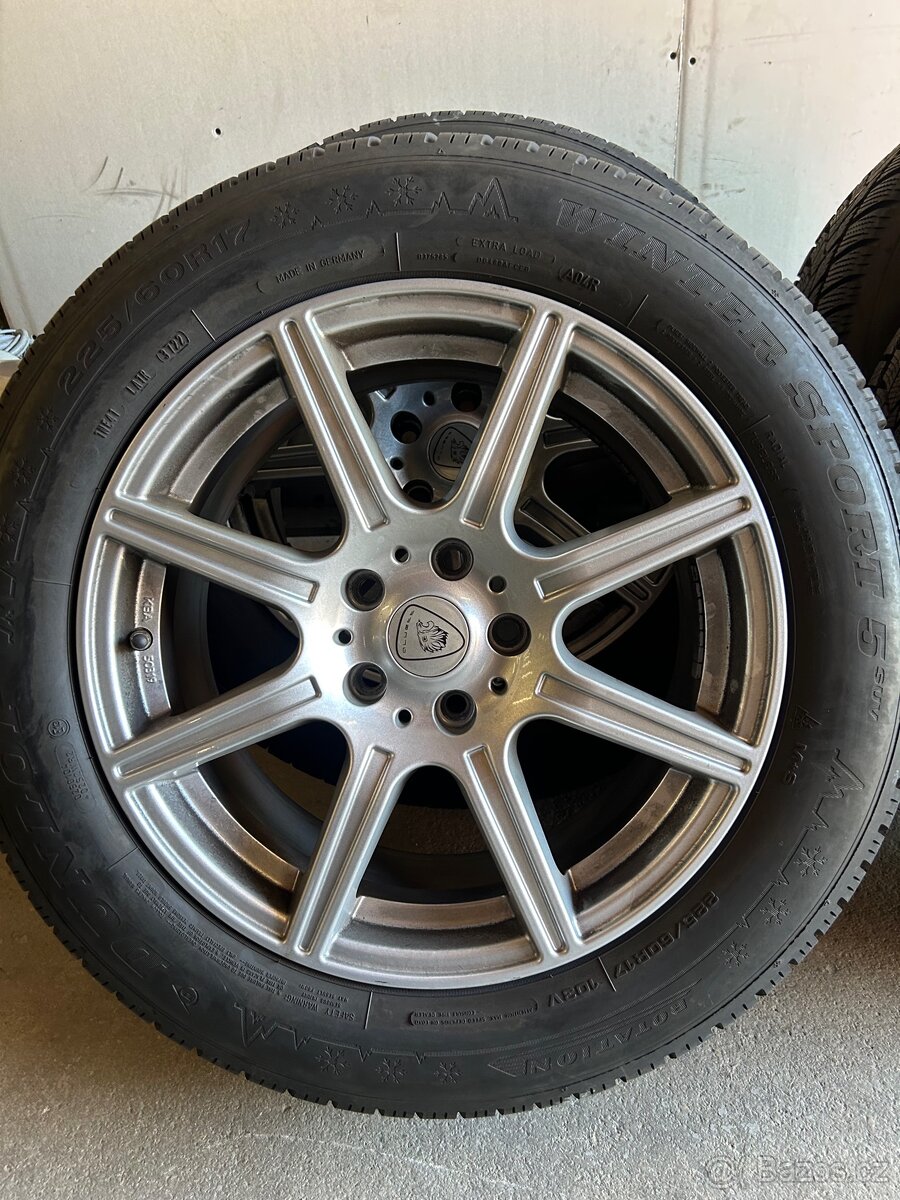 Alu kola 5x112 8J x 17” ET 45 + pneu - 2