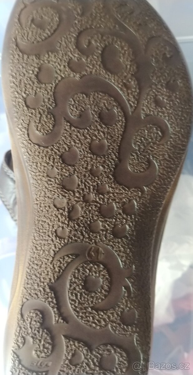 Dámské kožené žabky - 2